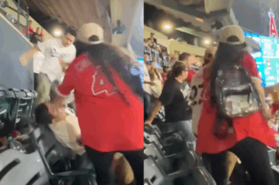 Dodgers Fans Arrested After VICIOUS Beatdown on Angels Fan—Punches & Kicks to the HEAD Caught on Video!