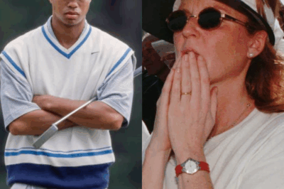 ”He’s so handsome”: Duchess of York reveals she once romantically pursued Tiger Woods.