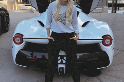 How ‘Supercar Blondie’ became the world’s most successful ‘carfluencer’ and proud owner of £940k sports car collection – but is haunted by trolls labelling her a ‘bimbo’