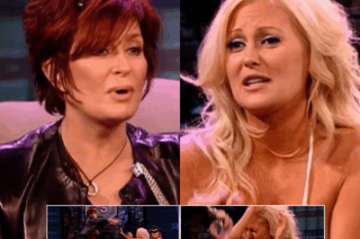 The moment Sharon Osbourne went full mama bear on live TV.