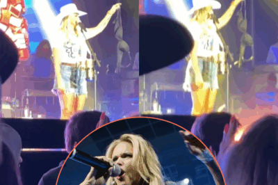 ”If you dare to throw it, I dare to receive it”, Miranda Lambert’s priceless reaction when receiving a ”unique gift” but it seems to be the wrong size