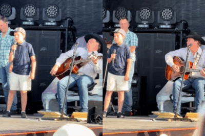 Clay Walker would have been proud to see his 12-year-old son Elijah steal the spotlight in front of 30,000 cheering country music fans.