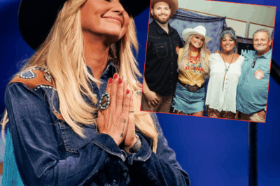It’s been a long time since Miranda Lambert’s family appeared together to support her on tour.