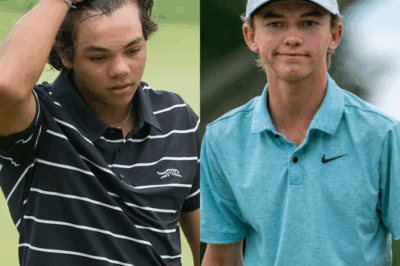 All eyes are on how Charlie Woods interacts with Miles Russell hours before they face off at the 2025 Junior Players Championship.