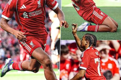 Andy Robertson delivers emphatic Rio Ngumoha verdict – after the 16-year-old starred for Liverpool against Athletic Bilbao