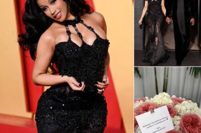 Cardi B Breaks Down After Receiving a Heartfelt Letter and Surprise Flowers from Her Glam Team