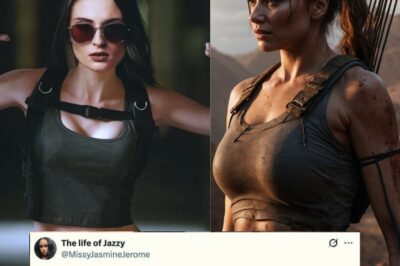 Fans are angry with that fact ‘Sophie Turner, the whitest girl in America, has been chosen to play the role of Lara Croft, a notoriously dark skinned girl’