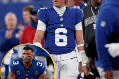 The real reason Russell Wilson is being replaced has nothing to do with his arm talent. His shocking confession about the Giants’ Bible studies is causing a major rift in the locker room.
