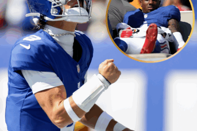Giants Superstar Wide Receiver Malik Nabers Carted Off with Gruesome Injury During Game Against Chargers: A Heartbreaking Scene Unfolds