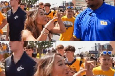 VIDEO: This WVU fan’s racist tirade against a Pitt supporter is going viral for all the wrong reasons. You have to hear the vile language she used.