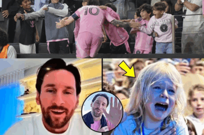 Messi’s Kind Words Leave Young Fan in Tears Before Big Inter Miami Game. Before the Inter Miami vs Chicago match, Messi created a heart-stopping moment for a young fan celebrating his birthday. As Messi spoke directly to the boy, tears of joy streamed down his face, leaving the crowd cheering and reminding everyone that Messi’s greatness goes beyond football, touching hearts everywhere.