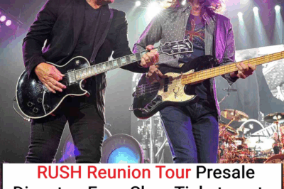 RUSH Reunion Tour Presale Disaster: Fans Slam Ticketmaster Over “Scam” Pricing