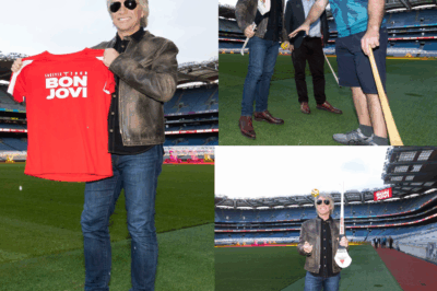 Jon Bon Jovi takes to Croke Park pitch as he announces Dublin concert