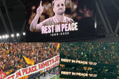 Galatasaray pay tribute to Diogo Jota and Andre Silva ahead of the Champions League tie against Liverpool…