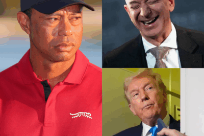 There’s no way Tiger Woods cut off business ties with Amazon because of Bezos’ relationship with Trump!