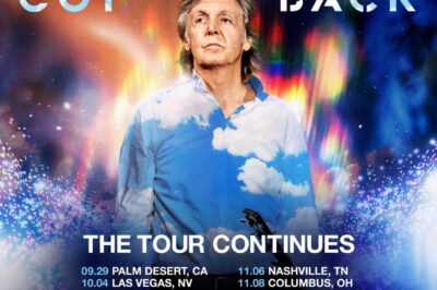 Paul McCartney kicked off his 2025 North American tour with a last-minute warm-up show at the Santa Barbara Bowl in Santa Barbara, California.