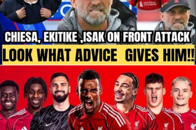 KLOPP ADVISES SLOT TO BUILD A NEW LIVERPOOL ATTACK AROUND EKITIKE, ISAK AND CHIESA AS SALAH’S FADES