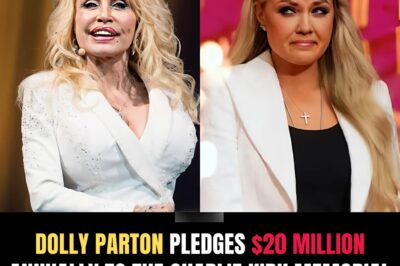 BREAKING NEWS: Dolly Parton Stuns the Nation With $20 Million Pledge to the Charlie Kirk Memorial Fund