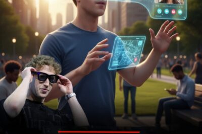 Mark Zuckerberg unveils Meta’s newest AI-powered smart glasses