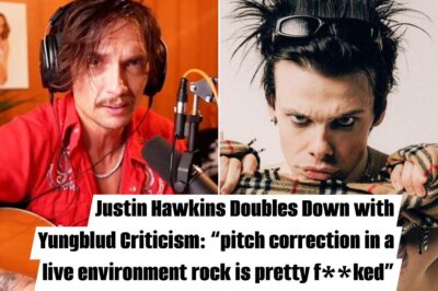 Justin Hawkins never intended to incite feud with Yungblud