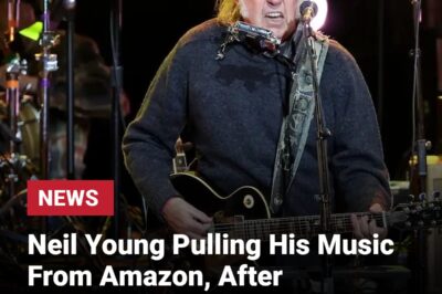 Neil Young Pulling His Music From Amazon, After Previously Leaving and Returning To Spotify