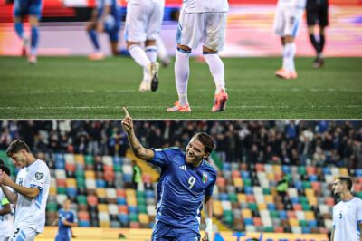 Losing heavily to Italy, the Israeli team ended its hopes of participating in the 2026 World Cup