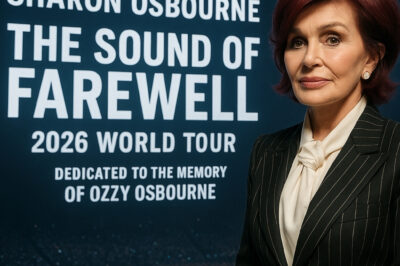THE SOUND OF FAREWELL: Sharon Osbourne Announces the Official Ozzy Tribute Tour 2026