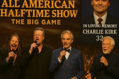 THE ALL-AMERICAN HALFTIME SHOW” — ERIKA KIRK AND TURNING POINT USA UNVEIL FAITH, FAMILY & FREEDOM SPECTACLE TO HONOR CHARLIE KIRK’S LEGACY