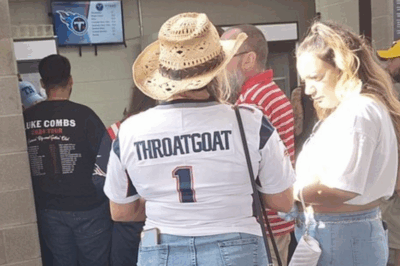 This female Patriots fan’s custom jersey is so brazen, the NFL might have to change its rules. You won’t BELIEVE what it says.