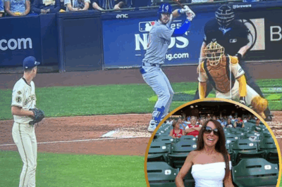 BREAKING: The Milwaukee Brewers fan was identified after going viral behind home plate during Game 2 of the NLDS [PHOTOS]