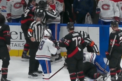 NHL Preseason Shocks Fans as Intense Brawl Erupts Between Xhekaj Brothers and Opponents, Leaving Players Bloodied and Spectators on Edge