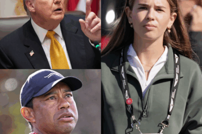 Kai Trump gets valuable advice from Tiger Woods and her grandfather, Donald Trump, before entering her first LPGA event