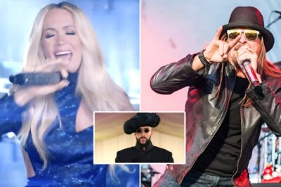 Carrie Underwood and Kid Rock to Replace Bad Bunny at Super Bowl Halftime Show