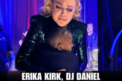 EMOTIONAL MOMENT: Who is DJ Daniel? Photo of Erika Kirk hugging the 13-year-old backstage before receiving Fox Nation’s 2025 Patriot Award goes viral
