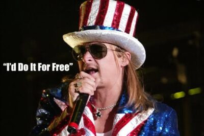 Kid Rock Declines $10 Million To Sing National Anthem At The Next Super Bowl: “I’d Do It For Free”