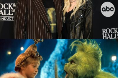 Jim Carrey and Taylor Momsen had a “The Grinch Who Stole Christmas” reunion 25 years later at the 2025 Rock & Roll Hall of Fame Induction Ceremony!
