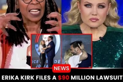 Erika Kirk Sues Whoopi Goldberg for $90 Million, Says “She Turned My Hug Into an Affair That Never Happened”