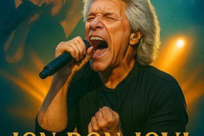 BREAKING: Jon Bon Jovi Announces “Stay With Us” World Tour 2026 — A Powerful Return to the Heart of Rock & Hope The announcement came like lightning through the rock world — Jon Bon Jovi is officially back.