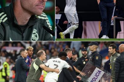 “Tension at Real Madrid! Xabi Alonso Reveals Vinicius Jr’s True Reaction After His Barcelona Tantrum!”