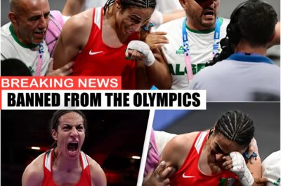 BREAKING NEWS: Transgender boxer Imane Khelif has been banned from competing in the 2028 Los Angeles Olympics