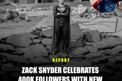 Zack Snyder Celebrates 400K Followers With New Henry Cavill Superman Image