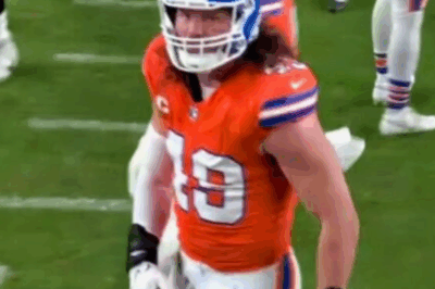 VIDEO: Shocking moment a Broncos player’s live TV gesture was so controversial, Amazon was FORCED to instantly switch cameras. What did he do?