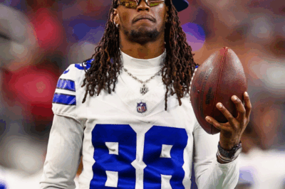 Dallas Cowboys Star CeeDee Lamb Benched Amid Rumors of Casino Vomiting Incident During Cowboys-Raiders ‘Monday Night Football’ Game – Shocking Details Unveiled