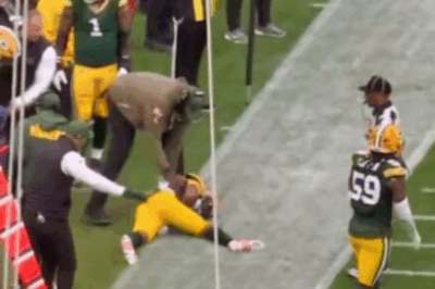 Green Bay Packers Star Player Sustains Concussion After Terrifying Sideline Collision with Teammate: A Shocking Moment Caught on Video