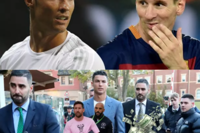 While CR7’s bodyguards earn $250k, Messi’s bodyguard fortune for taking care of Lionel
