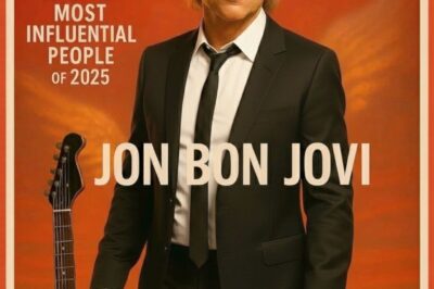 BREAKING: JON BON JOVI NAMED ONE OF TIME MAGAZINE’S “TOP 100 MOST INFLUENTIAL ARTISTS OF 2025