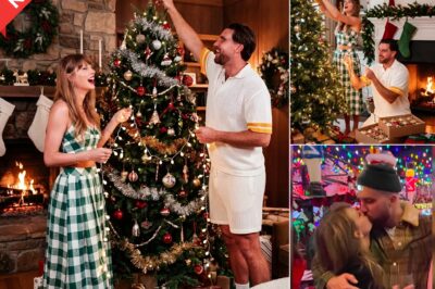Travis Kelce and Taylor Swift Share Cozy Moment Decorating Christmas Tree, Despite His Busy Schedule