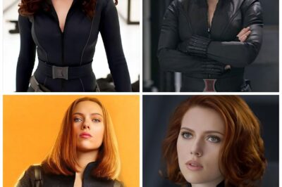 Scarlett Johansson is back in black as Marvel’s superspy Black Widow