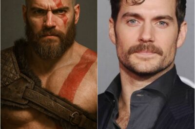 EARTH-SHAKING NEWS IN THE FILM INDUSTRY: Henry Cavill is rumored to have secretly signed a contract to become KRATOS in God of War — despite Amazon not having made a single announcement. Leak sources claim Cavill has already tested the look with silver beard and the iconic red-white war stripe, causing the whole team to “freeze for 6 minutes because they couldn’t tell who was Kratos and who was Cavill.” The strangest part: Cavill’s schedule suddenly became
