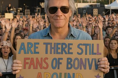 THE MOMENT THE WORLD REALIZED JON BON JOVI’S FIRE NEVER LEFT — IT WAS JUST WAITING FOR ONE NIGHT. For a while, people talked like the anthems didn’t hit the same anymore. Like the open-road heart, the blue-collar grit, the hands-in-the-air kind of hope had moved on with another decade.